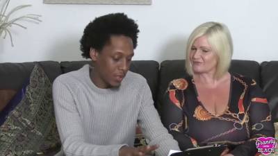 GRANNYLOVESBLACK - GILF Wants BBC In Both Holes - sunporno.com - Britain