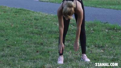 Passionate rectal xxx after jogging - sexu.com