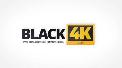 BLACK4K. Interracial sex session makes the brunette bombshell horny - hotmovs.com