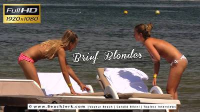 Brief Blondes - BeachJerk - hclips.com