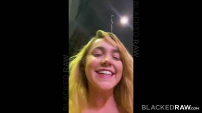 BLACKEDRAW Blond cutie tourist finds BBC in the big city - sunporno.com