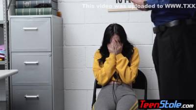 Judy Jolie - Latina Teen Shoplifter Judy Jolie Offering Fuck To Avoid Jail - upornia.com