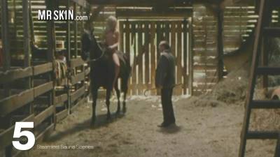 Skin - Top 5 Nude Stars on Horseback - Mr.Skin - hotmovs.com