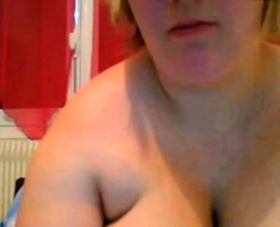 bbw blond with E cup boobs - drtvid.com