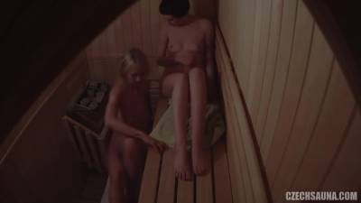 Naked Girls In Sauna - Spycam Video - hclips.com