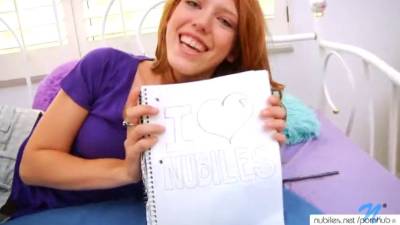 Redhead amateur double toy orgasm - sexu.com