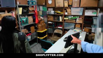 Alex - Shoplyfter - lean teen (Alex Harper) blackmailed and disrobed down - sexu.com