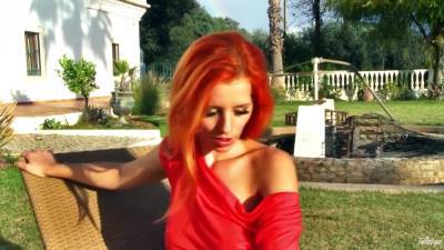 Sexually Attractive Carroty Girl Ariel Crazy Solo Scene - upornia.com
