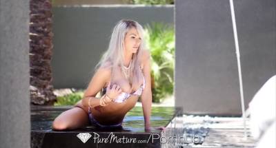 PureMature - Busty milf Brooke Paige take thick dick in her ass - sexu.com