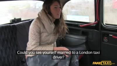 Latvian Beauty Looking For A Husband Finds Cabbie's Cock Instead - porntry.com - Latvia