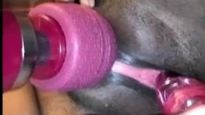 squirt close up ebony 39 - nvdvid.com