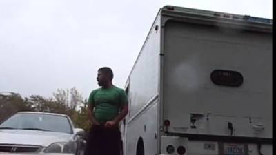 Guys Very Public Rainy Stroking in parking lot - icpvid.com