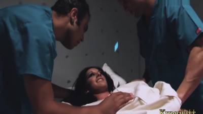 Anal & Double Penetration With Brunette At Hospital - hotmovs.com