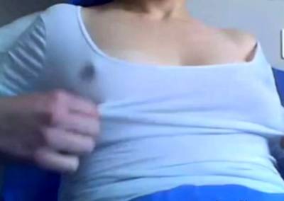 Toying With Her Fat Long Nipples!!!!!!! - icpvid.com