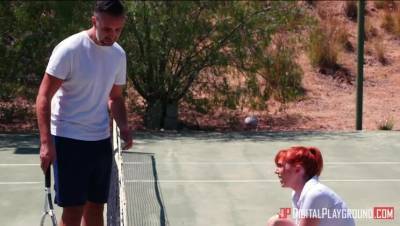 Lauren Phillips - Keiran Lee - Tennis Toes - veryfreeporn.com