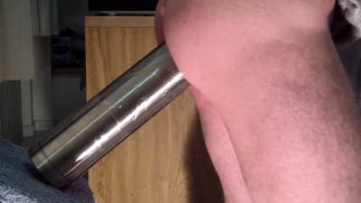 Real steel - hard anal work with hard dildo - icpvid.com