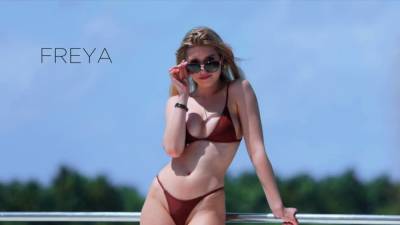 VIXEN Alone of vacay, sexy Freya finds a new distraction - nvdvid.com