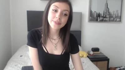 Alice - Cute Petite Alice Getting Naked And Horny In A Webcam Show - hclips.com