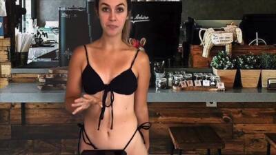 Miss Bell Asmr - 18 June 2021 - Bikini Barista - hclips.com