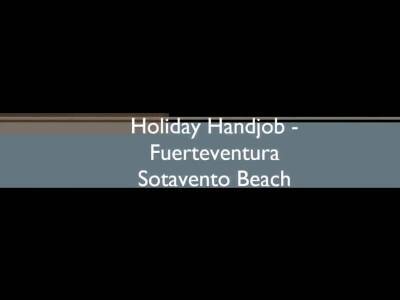 Ferien Handjob Fuerteventura - Sotavento Beach1 - drtuber.com