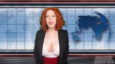 News Anchor Anal Live On Air - Princess Berpl - hclips.com