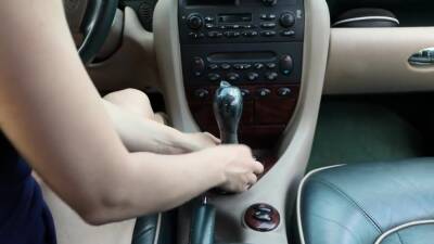 Sexy Redhead Fucks Herself With Gear Shifter And Sucks My Cock - hclips.com