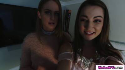 Slut teens got fucked for wanting to join the sorority - sunporno.com