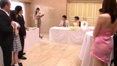 Group sex on the japanese wedding - sunporno.com - Japan