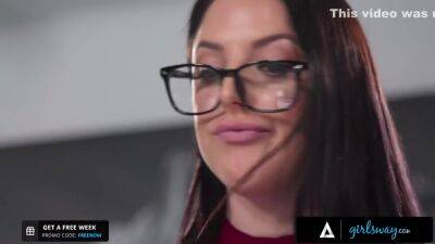 Angela White - Kira Noir - Busty Assistant Is Dirty Fucked By Boss - Angela White And Kira Noir - upornia.com