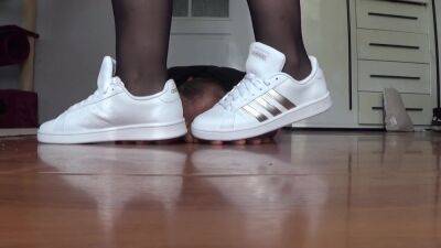 Trampling On Fingers With Adidas Shoes - hclips.com