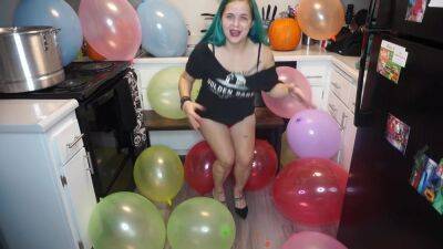 B2p Bouncing Waterworks Balloon Play Fetish Full Length Version - hclips.com