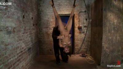 Inverted Suspension And Orgasm Torture - upornia.com