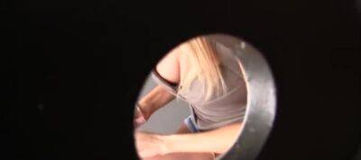 Spied On Blonde Gives Glory Hole Blowjob - upornia.com - Usa