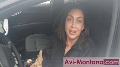 Public Fuck In The Parking Lot!!! German Beauty Sucks Fucks And Get Cum Facial - hclips.com - Germany