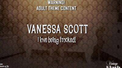 VintageFlash - Vanessa Scott - I love to be frocked! - drtuber.com