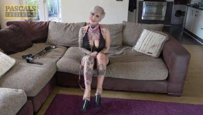 PASCALSSUBSLUTS - Tattooed Pixie Peach Double Penetrated - veryfreeporn.com - Britain