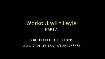 K Workout - with Layla - drtuber.com