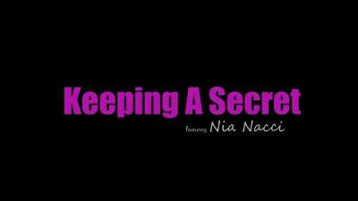 Ebony stunner Nia Nacci Keeping a Secret - sunporno.com
