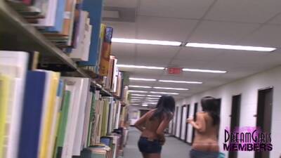 We Got Kicked Out Of The College Library - pornoxo.com
