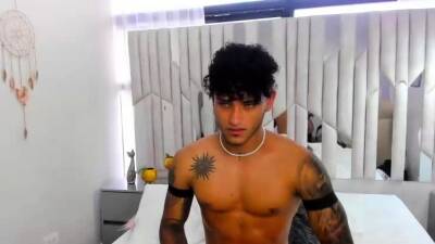 Gay latin Cute latin twink Ariel jerking - drtuber.com