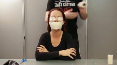 Gagged, Taped And Hooded - upornia.com