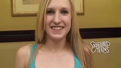 Very Nervous 18 Yr Old Teen Stars In Her Very First Porn - 18 Years Old - hclips.com