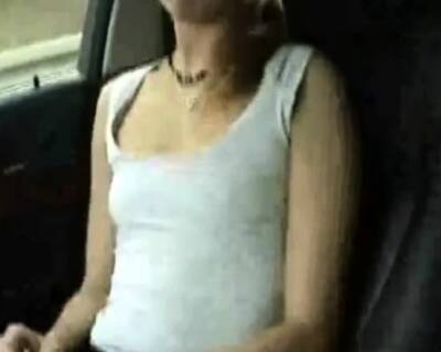 Masturbating in moving car - icpvid.com