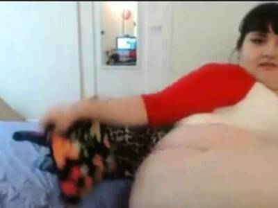 fat ass - BBW webcam girl shaking her fat ass - icpvid.com