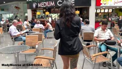 Public Tease lover-Wants to buy water, Ends up masturbating in Bathroom - veryfreeporn.com