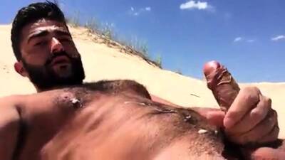 str8 summer in greece - jerk on the beach - drtuber.com