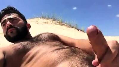 str8 summer in greece - jerk on the beach - drtuber.com