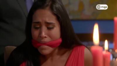 Melissa Paredes Red Cleave Gagged - upornia.com