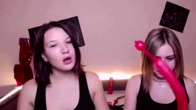 Two Lovely Lesbian Going Wild On Cam - drtuber.com