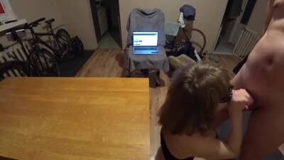 That Rough Pussy Pounding On The Desk Made Her Scream And Beg For More - hclips.com